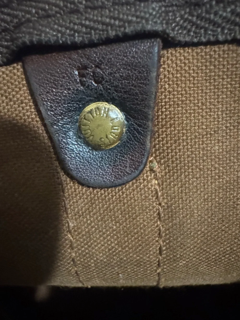 Louis Vuitton Brown Monogram Keepall Duffel Bag